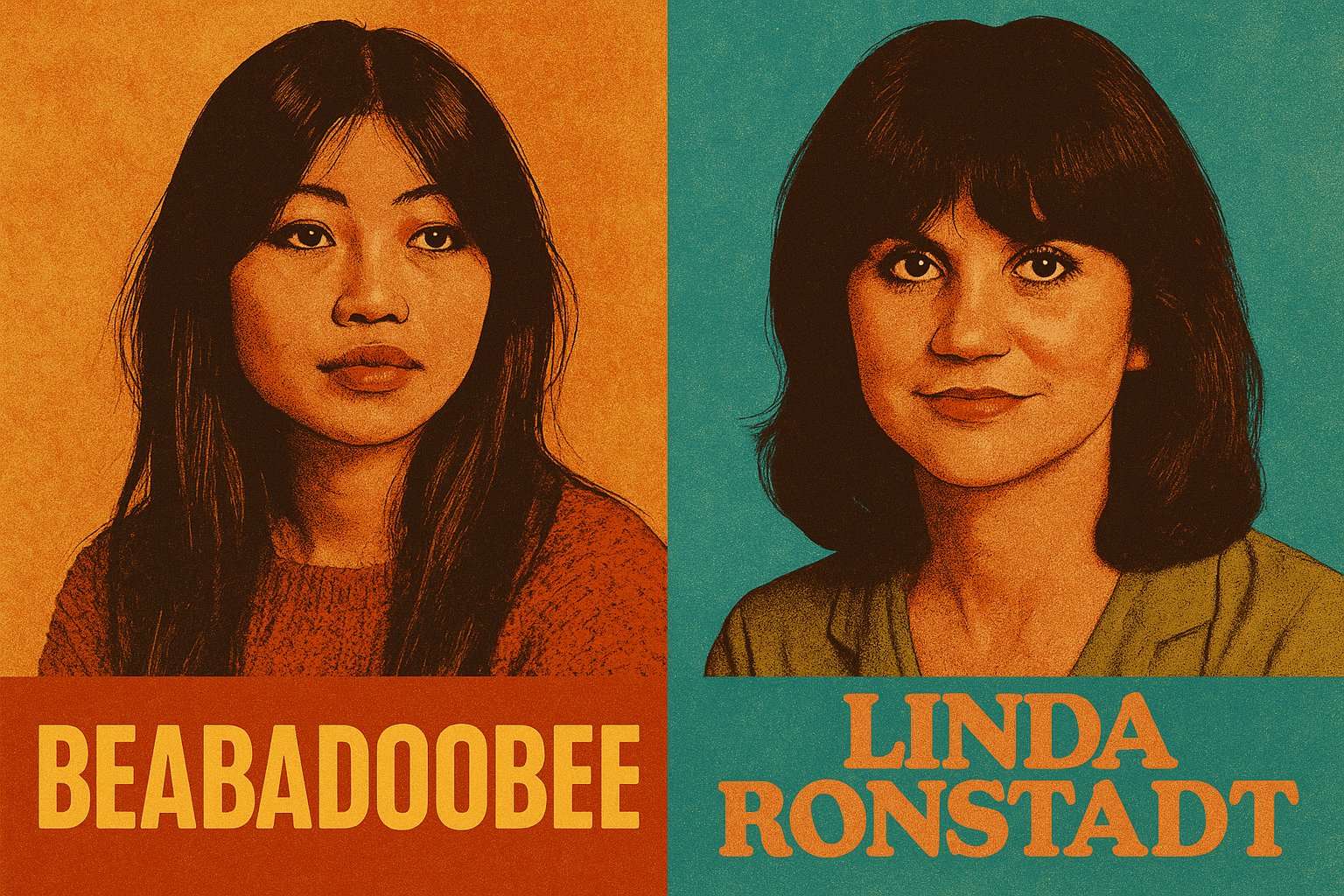 Beabadoobie And Linda Rondstat