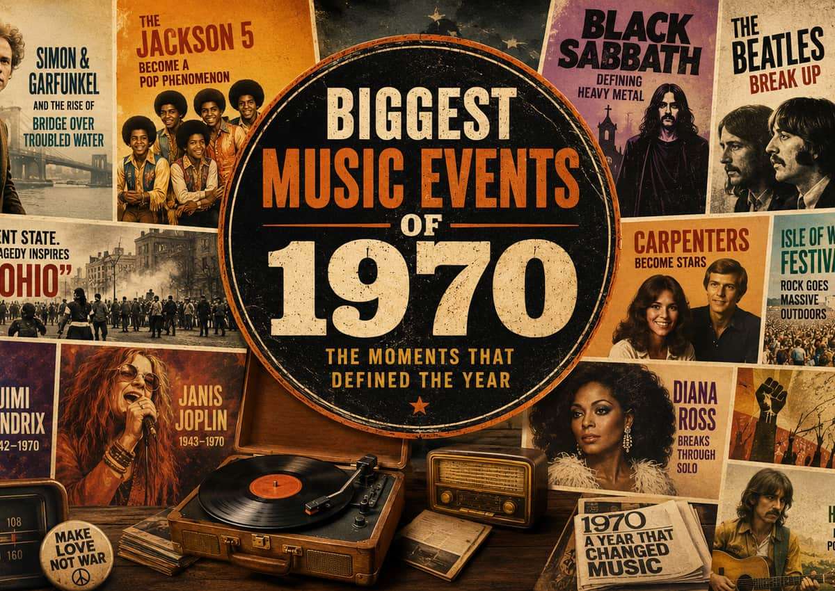 Biggest Music Events Of 1970 Featured Image