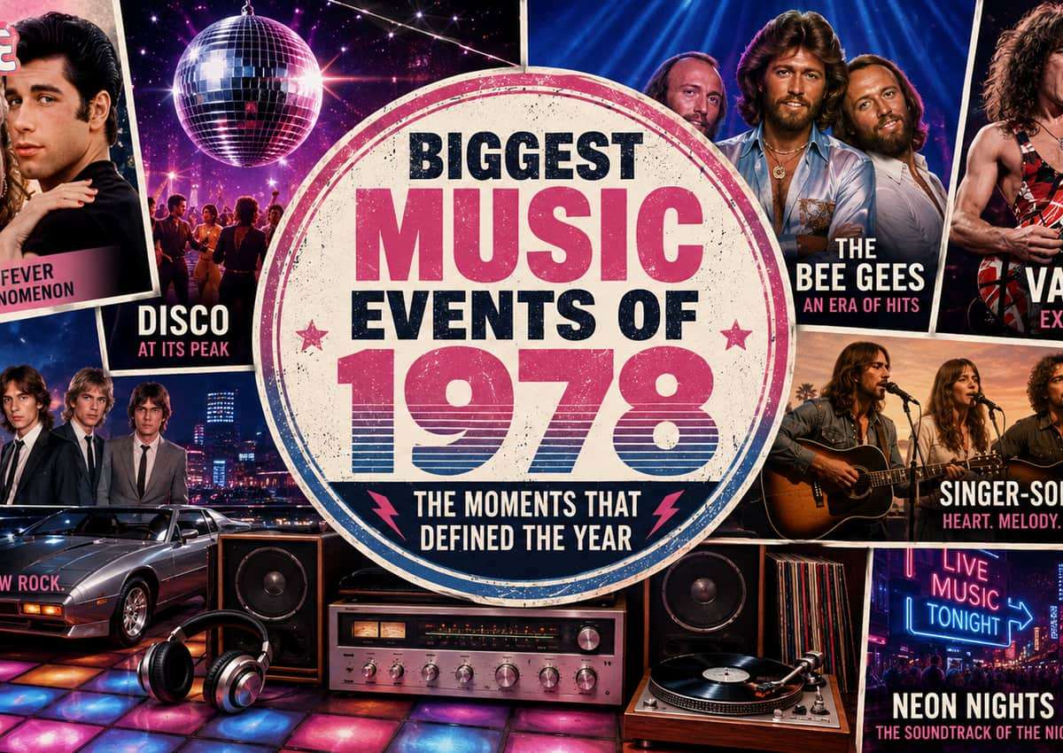 A Featured Image About The Biggest Music Events In 1978