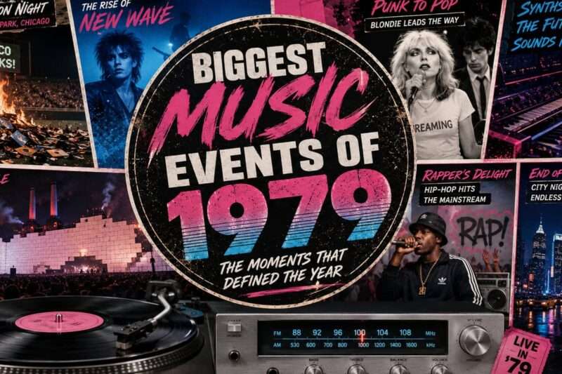 A Featured Image About The Biggest Music Events In 1979