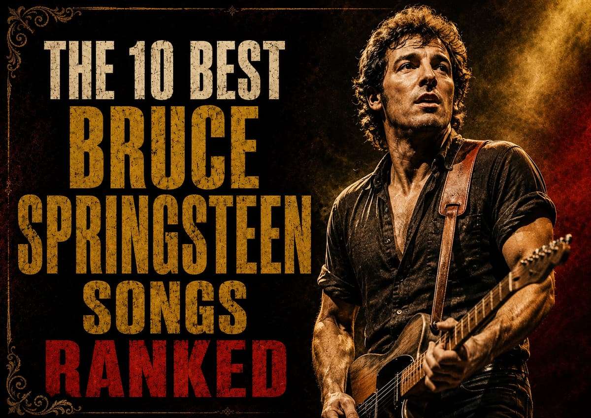 Bruce Springsteen Featured Image For Top 10 Songs