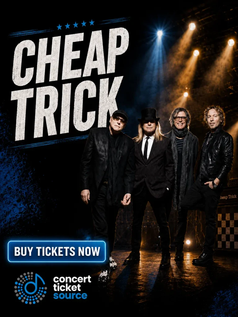 Cheap Trick Concert Tickets On Sale 768X1024 1