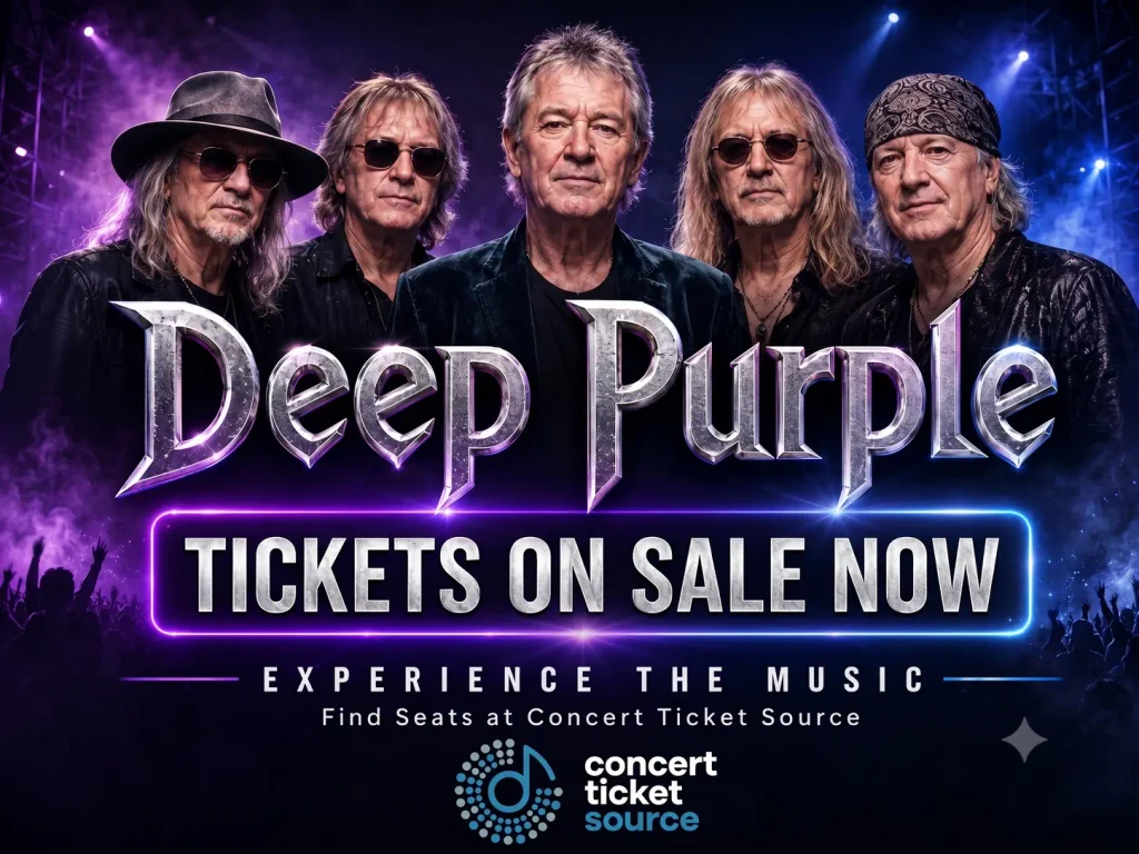 Deep Purple Concert Tickets Cts