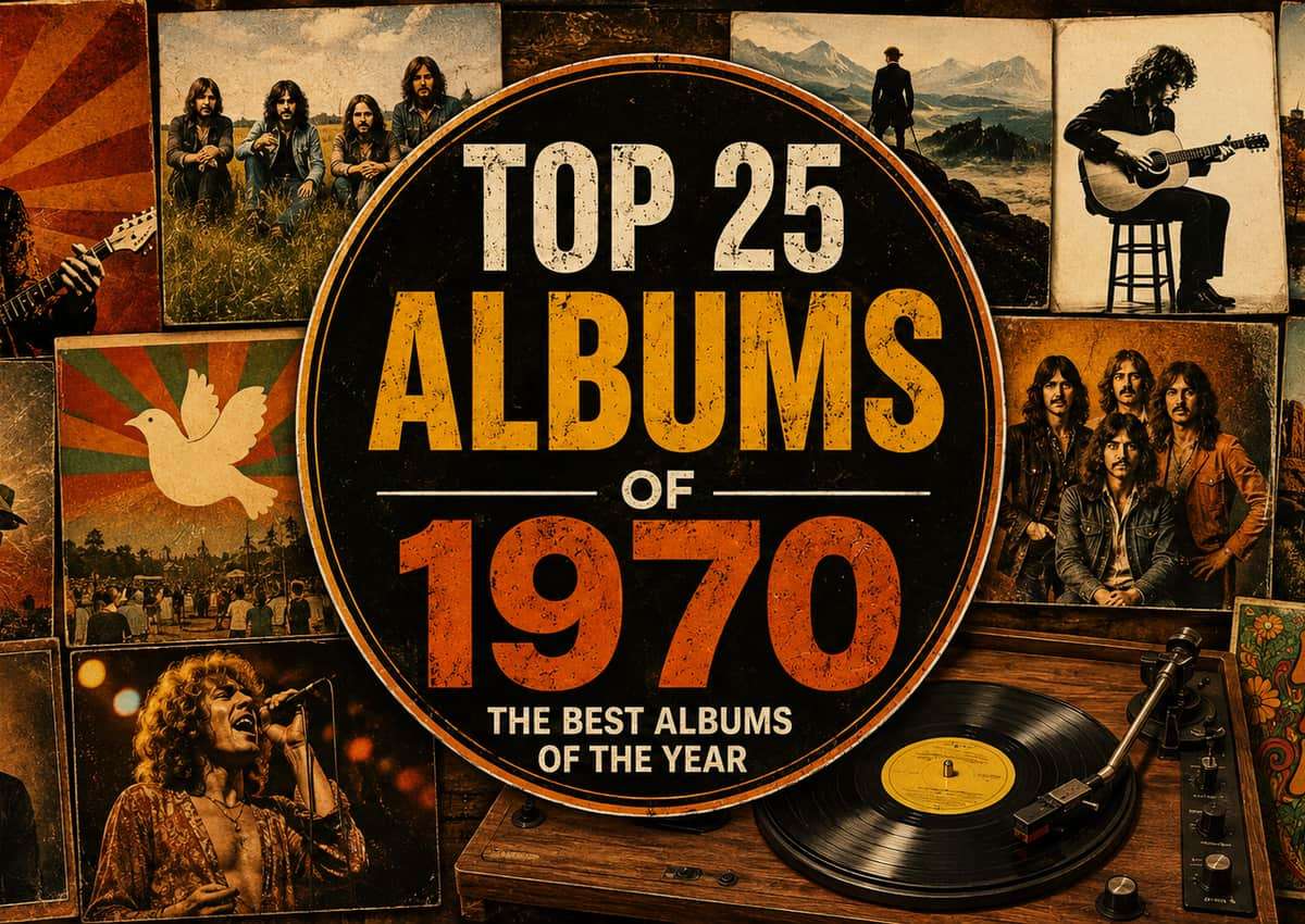 Top 25 Albums Of 1970 Featured Image