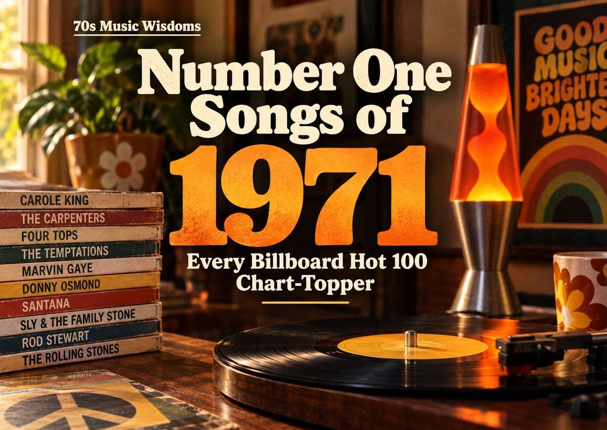 All The Number One Songs For 1971 Image