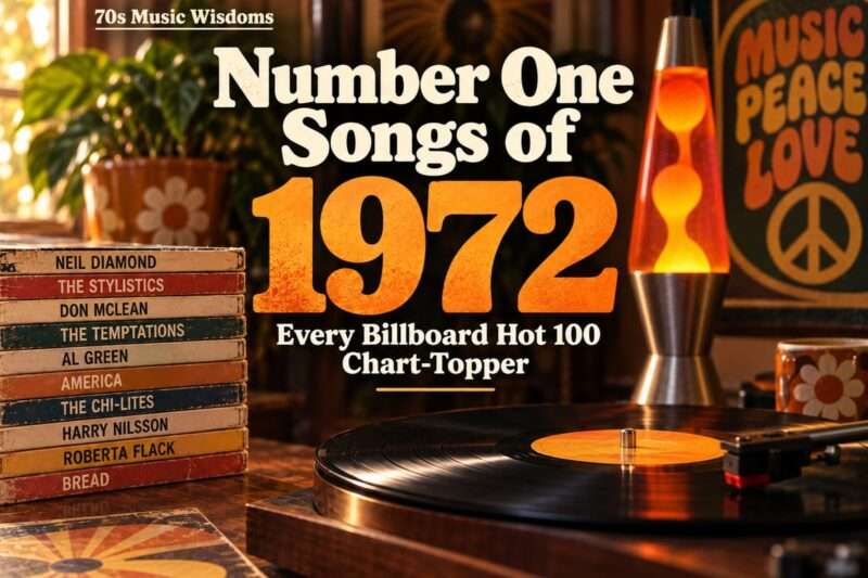 All The Number One Songs For 1972 Image